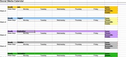Social Media Calendars 